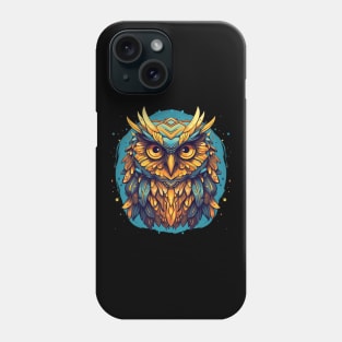 Owl Portrait Pop Art Phone Case
