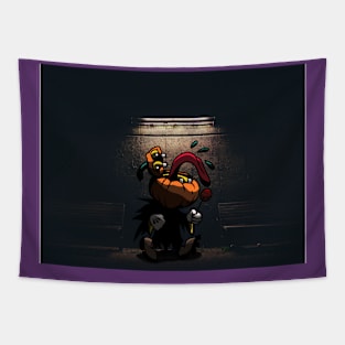 PUMPKIN DWELLER - WITH SEWER ART - TOXIC FRIENDS HOLIDAY COLLECTION Tapestry