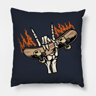 Skate and Die Pillow