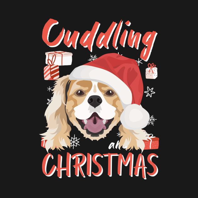 King Charles Spaniel Merry Christmas by GreenOptix