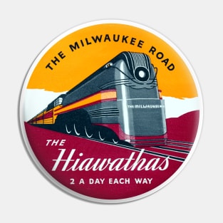 1939 Hiawatha Passenger Train Fleet Pin