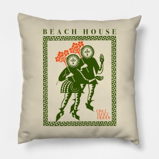 Beach House Once Twice Melody Pillow