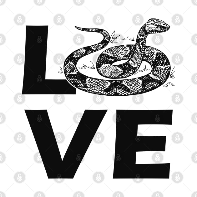 Snake - Love Snake by KC Happy Shop