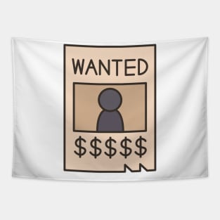 WANTED Tapestry