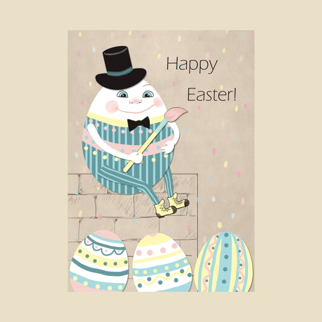 Cute Easter eggs & Humpty Dumpty by in_pictures
