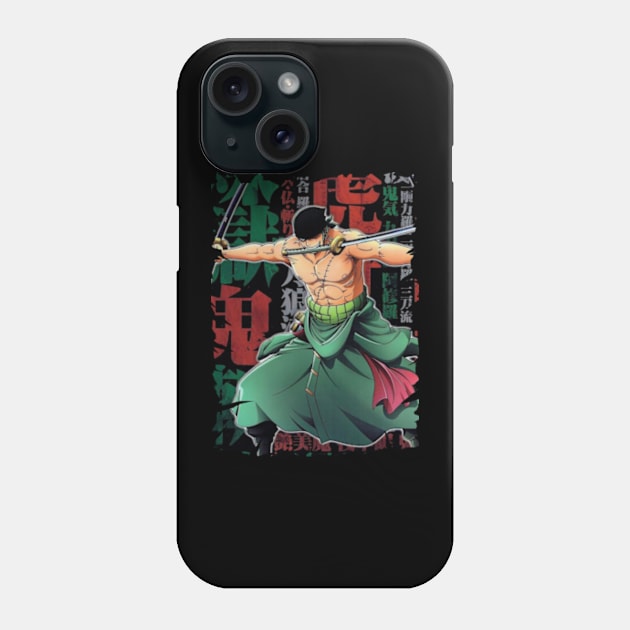 ZORO SAMURAI ANIME Phone Case by graficklisensick666