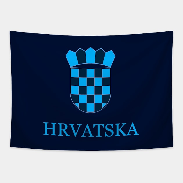 Hrvatska Away Tapestry by VRedBaller