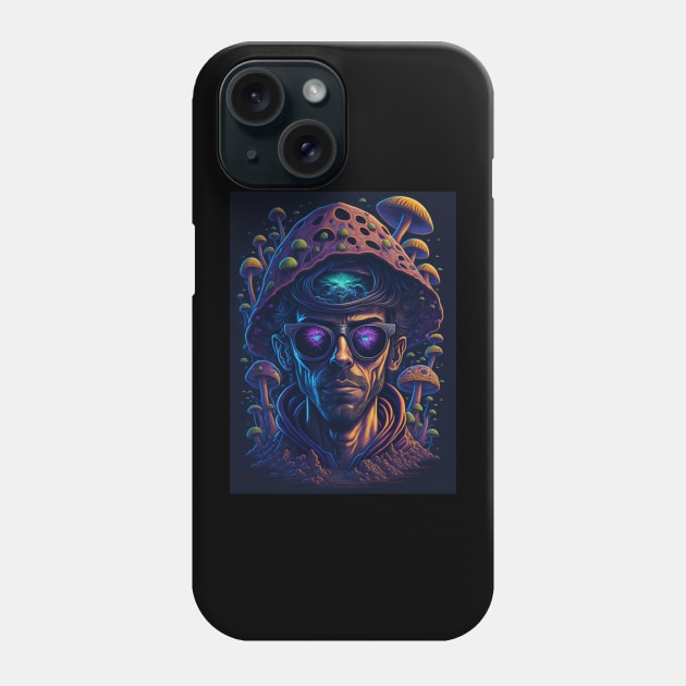 Techno Psy Shirt - Psychedelic Organism - Catsondrugs.com - #psychedelic #psychedelicart #trippy #psytrance #art #psy #trippyart #music #trance #rave #love #psychedelictrance #psyart #digitalart #psytranceworld #trancefamily Phone Case by catsondrugs.com