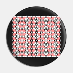 Abstract pattern - floral pink. Pin