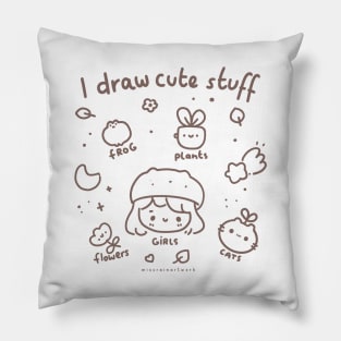 kawaii stuff Pillow