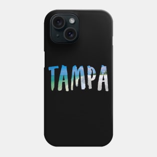 Tampa Beach Silhouette Phone Case