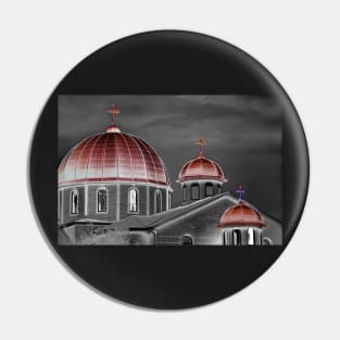 Three Domed Church Pin