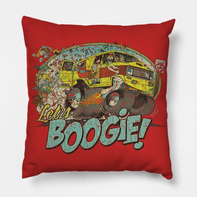 Let's Boogie! 1970 Pillow by JCD666