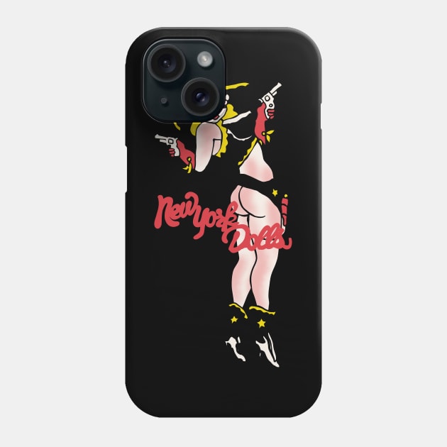 new york dolls Phone Case by Brunocoffee.id