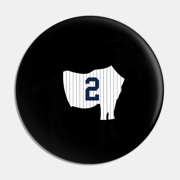 Derek Jeter GOAT Pin by HandMadingGift