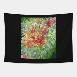 Asiatic Lilies Tapestry