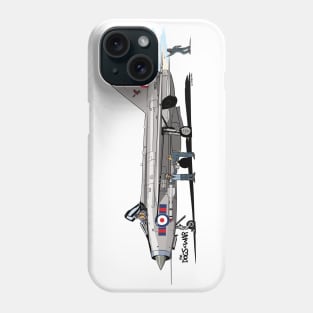 The Dogs of War: English Electric Lightning Phone Case