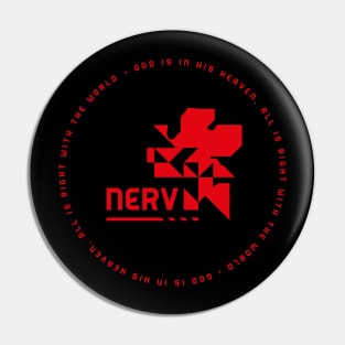 Nerv Logo (EVANGELION:3.0) Pin