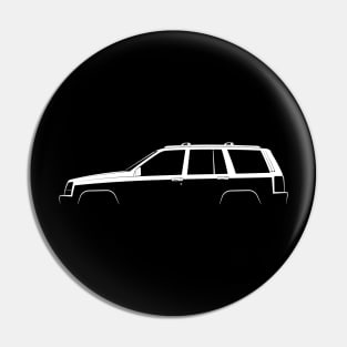 Jeep Grand Cherokee (ZJ) Silhouette Pin