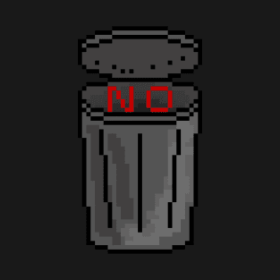 No trash talk pixel T-Shirt