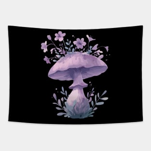 Purple Mushroom Tapestry