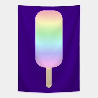 Pastel Rainbow Icecream Pop Tapestry