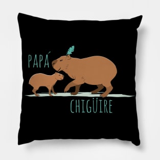 Father Capibara Pillow