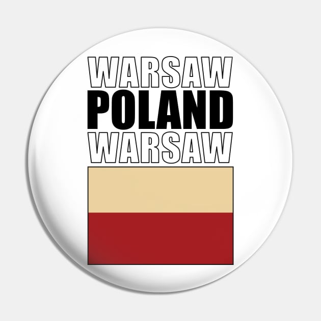 Flag of Poland Pin by KewaleeTee