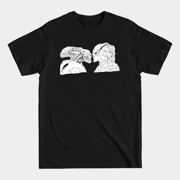 Discover Creature Face Off - Alien - T-Shirt