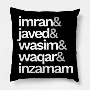 Pakistan Cricket Fan T-Shirt Pillow