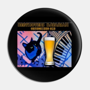 Beethoven's Bavairian Label 2 Pin