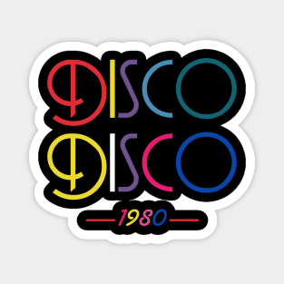 DISCO DISCO 1980 Magnet