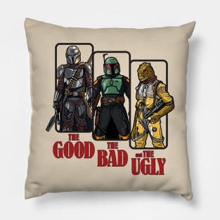 The Good, The Bad, and the Ugly Pillow