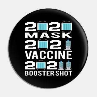 2022 booster vaccine shot Pin