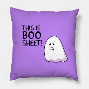 Grumpy Ghost Pillow