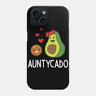 Avocados Dancing With Heart Happy Avocado Day Auntycado Aunt Phone Case