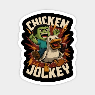 Chicken Jockey Magnet