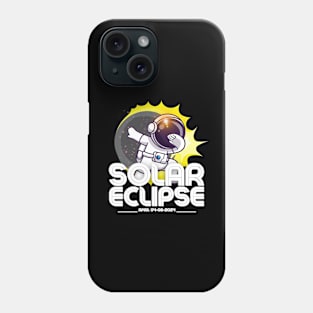 Solar Eclipse April 04 08 2024 Space Phone Case