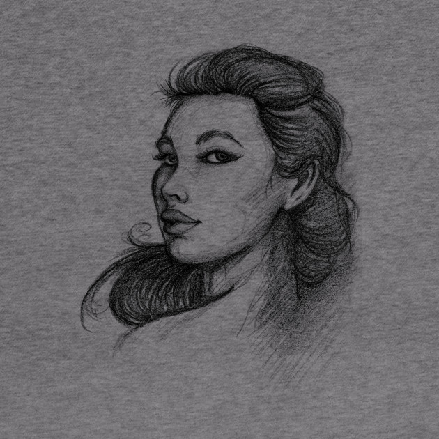 Beautiful Woman Artist Pencil Sketch 1 Beautiful Woman Face