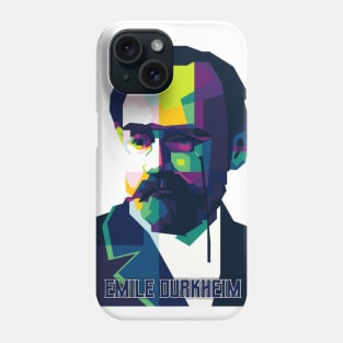 Emile Durkheim Phone Case