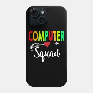 Computer Squad Teacher Back To School Phone Case