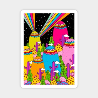 Night Sky Rainbow Magnet