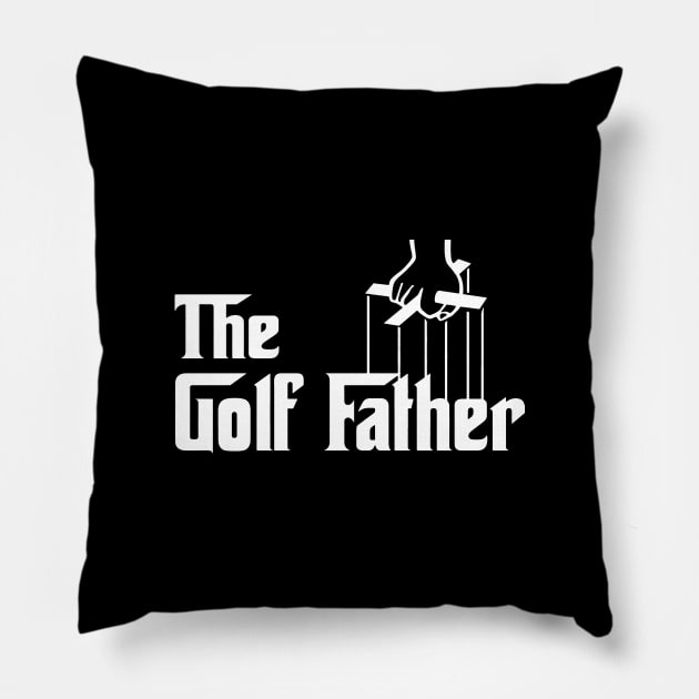The Golf Father Pillow by Issaker