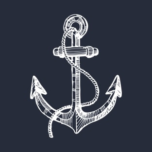 Anchor pattern T-Shirt