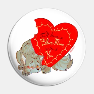 A Blue Moon Valentine Pin