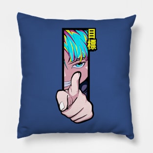 Colorful Character Anime Pillow