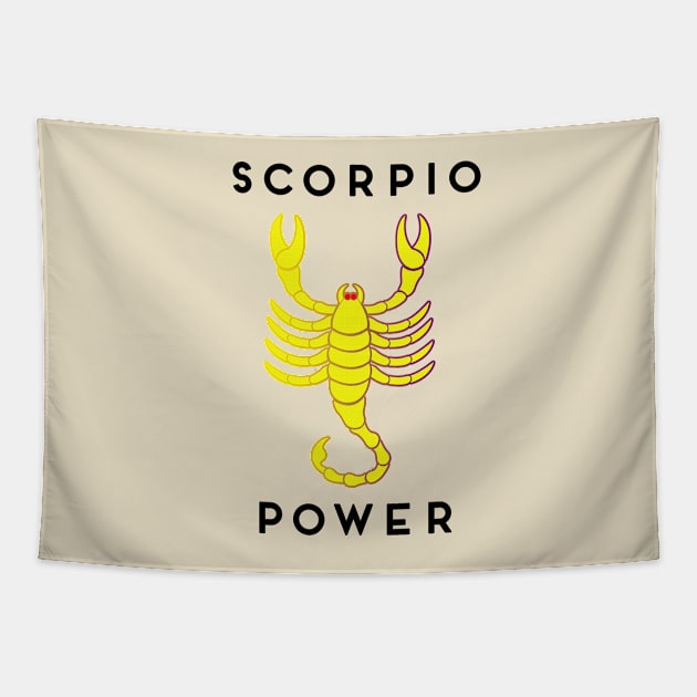 Scorpio Power Tapestry by DesigningJudy