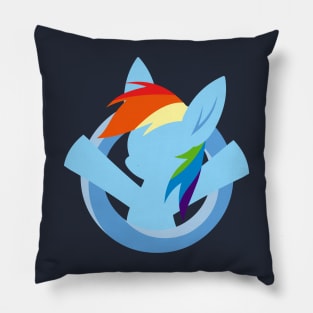 Plain Rainbow Dash Pillow