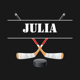 Julia Birthday Hockey T-Shirt