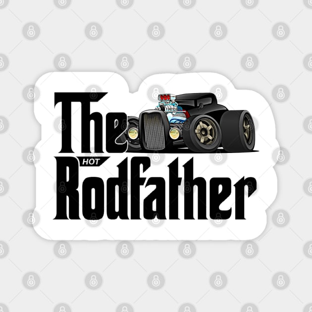 The Rodfather Magnet by Wilcox PhotoArt